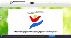 Desktop Screenshot of kraniopharyngeom.de
